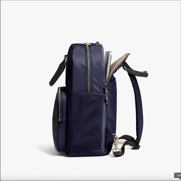 Lo & Sons The Rowledge (Deep Navy / Gold / Camel) main image 6